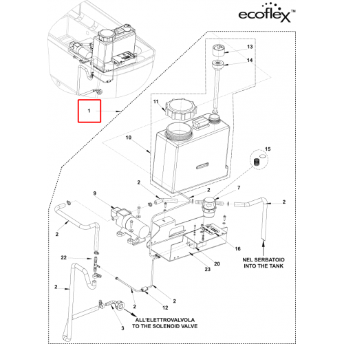 Nilfisk BA 551 Dahili Şarj Cihazı 24V 13A 100-230V Kit