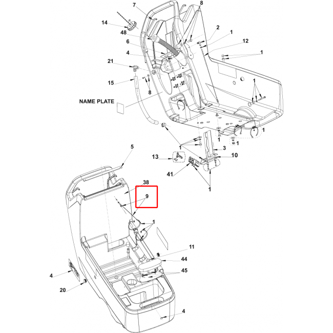 BA 551 Kablo Tank Kiti