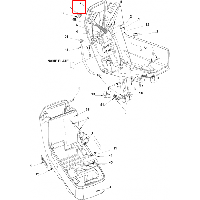 BA 551 Conta Yapıştırıcı L.960Mm Sıp