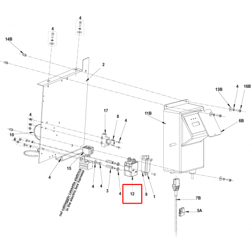 BA 551 Anahtar Elektromanyetik 24V