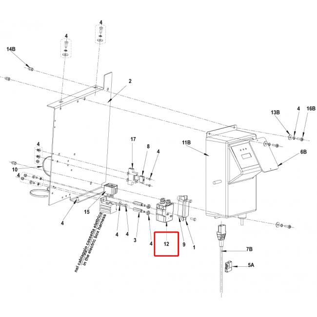 BA 551 Anahtar Elektromanyetik 24V