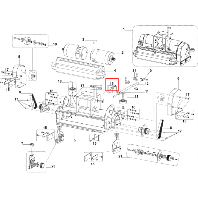 BA 551 Sıçrama Koruma Kiti
