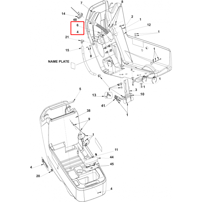 BA 551 Etiketler Kit Bearcat 20Td