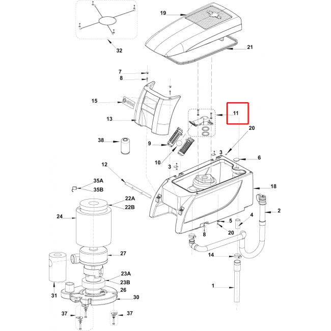 BA 551 Şamandıra Destek Kit