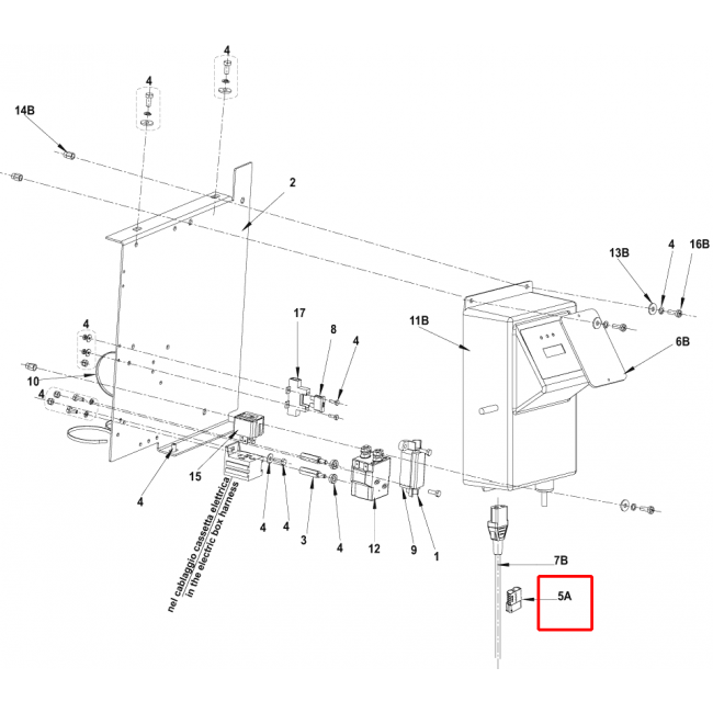 BA 551 Konnektör 120A Kırmızı Sıp