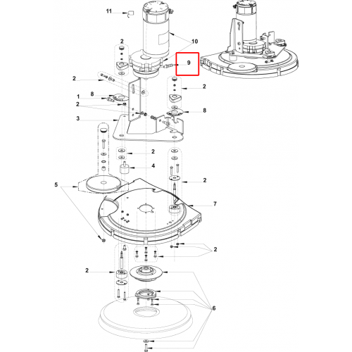 BA 551 Barb Hortum Düz D.10 1/4 Plastik