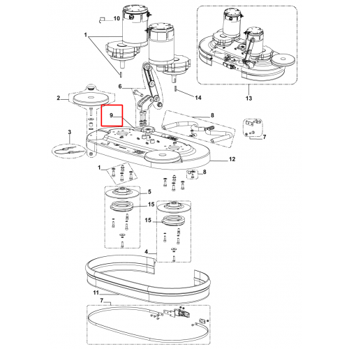 Knob M10
