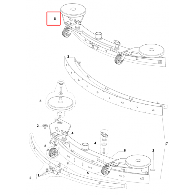 Silici Lastik 890Mm 35 Alu Takımı