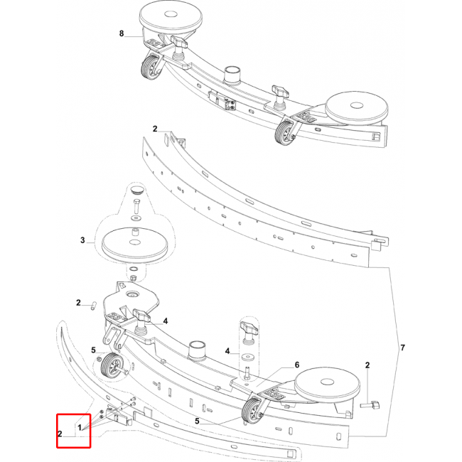 Silici Lastik 830Mm 33 Sabit Kiti