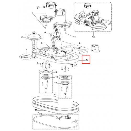 Fırça Platformu 750Mm