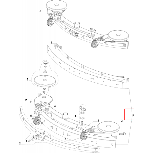 Silici Lastik 830Mm 33 Sakız Kauçuk Kiti
