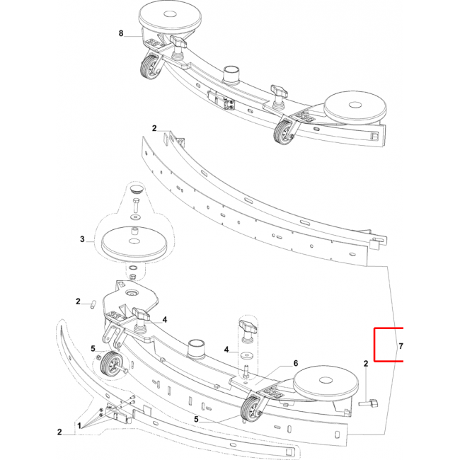 Silici Lastik 830Mm 33 Sakız Kauçuk Kiti