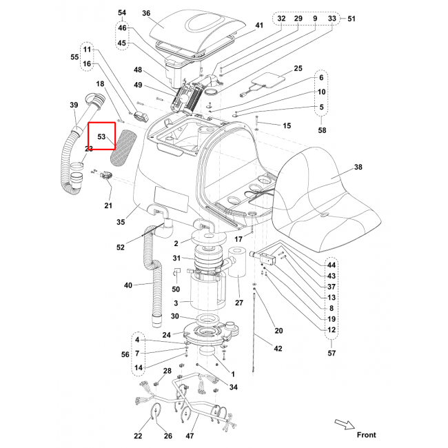 BR 752 Anti Köpük Filtre