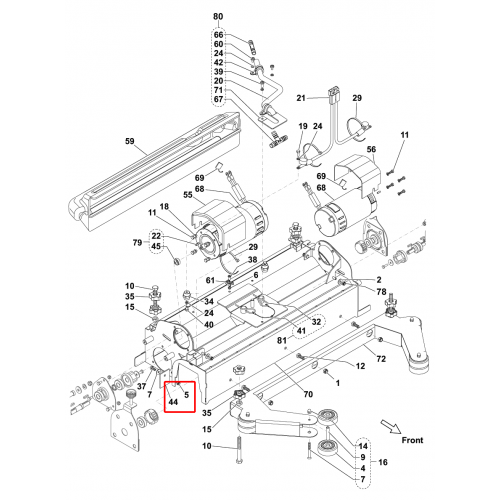 BR 752 Sıçrama Koruması Silindirik Platform