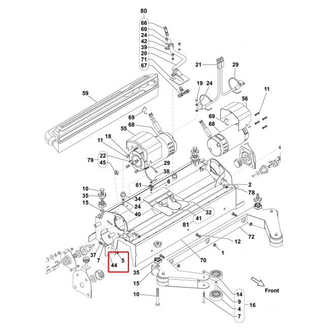 BR 752 Sıçrama Koruması Silindirik Platform