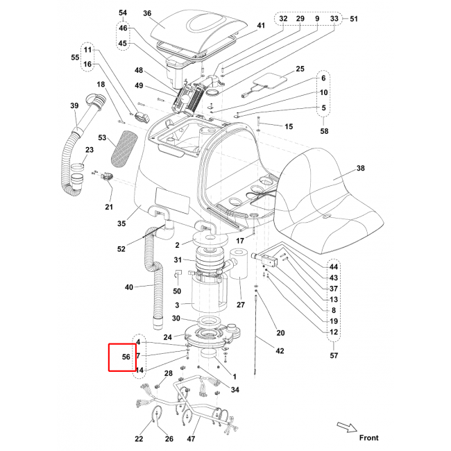BR 752 Motor Sabitleme Donanım Kiti