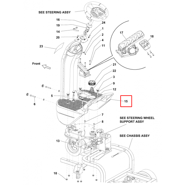 BR 752 Basamak Kolon Ral7016