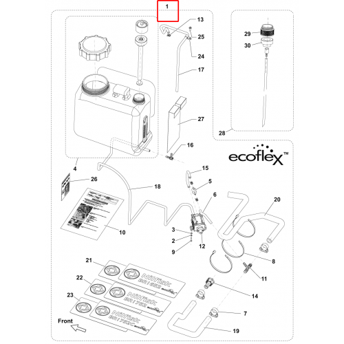 BR 752 Ecoflex Deterjan Solüsyon Kiti