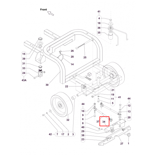 BR 752 Silici Lastik Destek Üst
