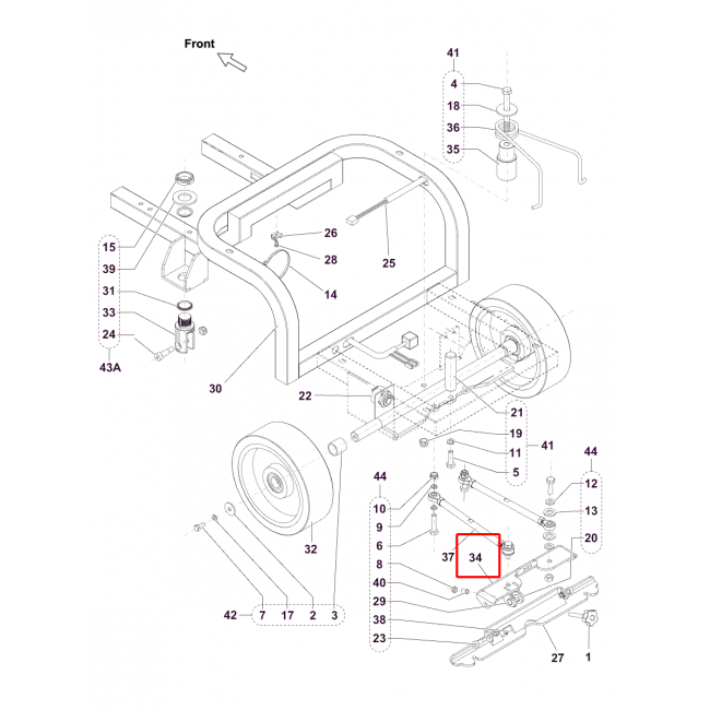BR 752 Silici Lastik Destek Üst