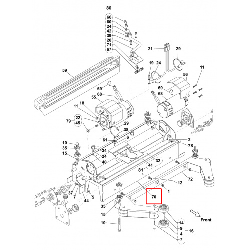 BR 752 Çerçeve Silindirik Platform 750