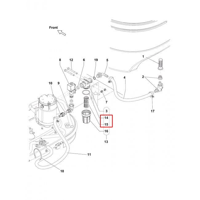 BR 752 Filtre Net Ss 50 Su İçin Mesh