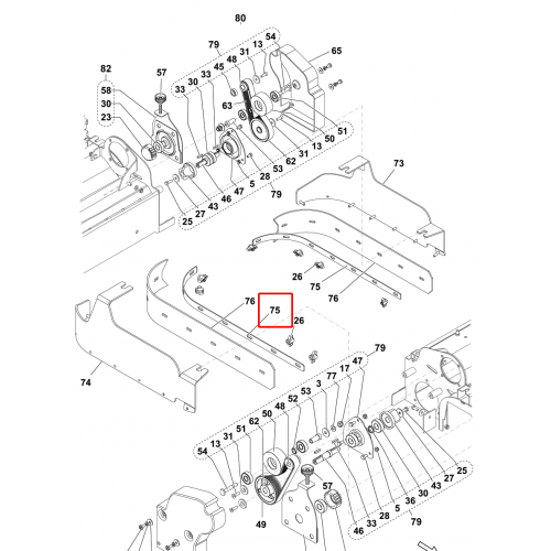 BR 752 Plaka Yan Etek Silindirik Platform