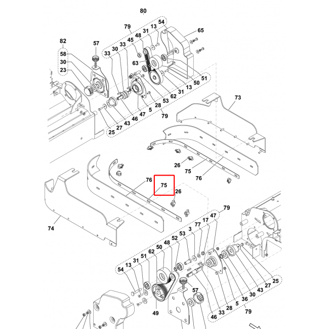 BR 752 Plaka Yan Etek Silindirik Platform