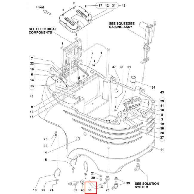 Nilfisk BR 752 Hortum Pvc W / Spıral D.12X18 L.270Mm Sıp