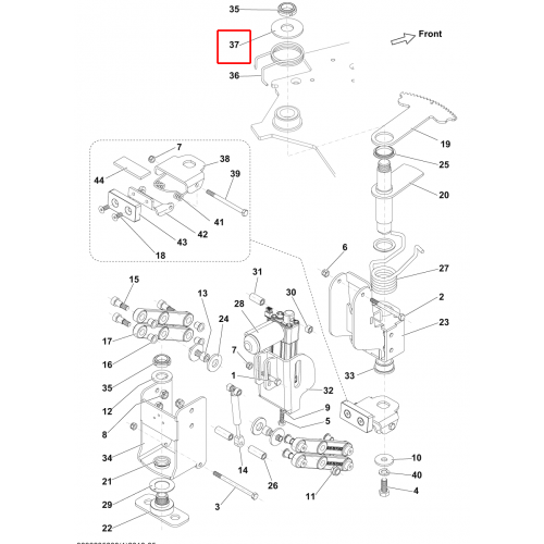 BR 752 Pul Düz D.25.5X65X4 Galv.