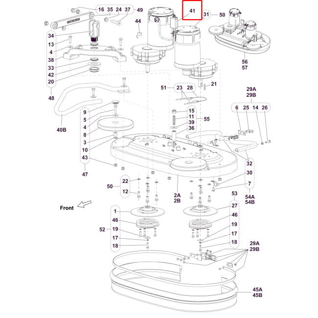 BR 752 Fırça Platformu Kablo Seti