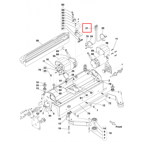 BR 752 Silindirik Platform Kablo Seti