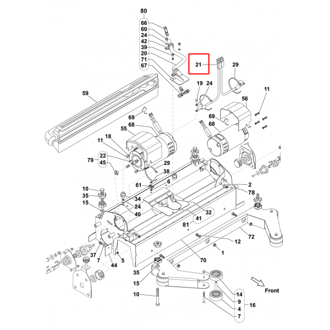 BR 752 Silindirik Platform Kablo Seti