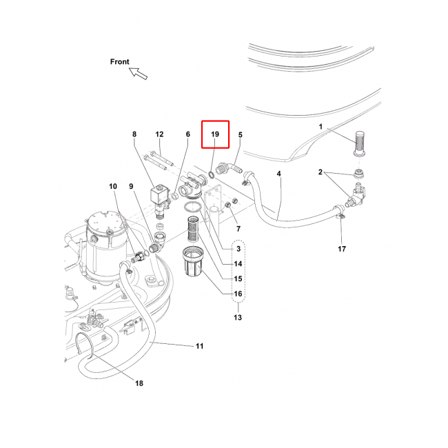 BR 752 Solenoid Vana Donanım Kiti