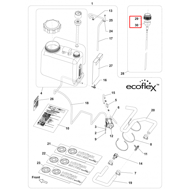 BR 752 Hortum Ecoflex Sistem Kiti