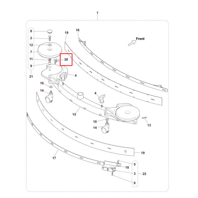 BR 752 Düğme M8X30 Thd Çalışma Ss Sıp
