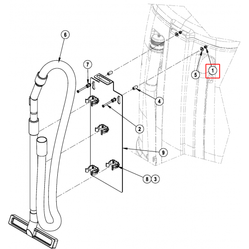 BR 855 Somun Hex Nayl Loc 1/4-20