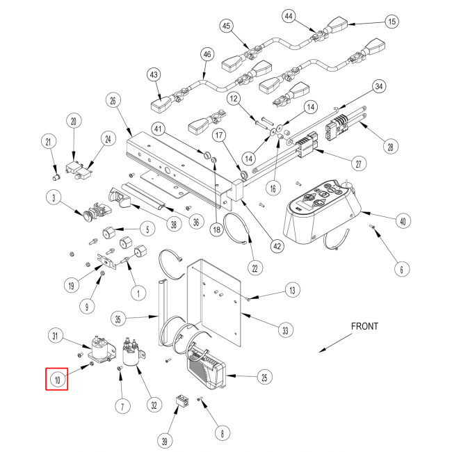 BR 855 Somun Hex Nayl Loc-İnce 1 / 4-20
