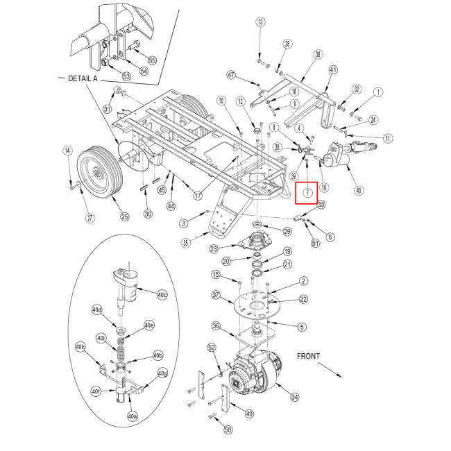 BR 855 Somun Hex Nayl Loc-İnce 3 / 8-16