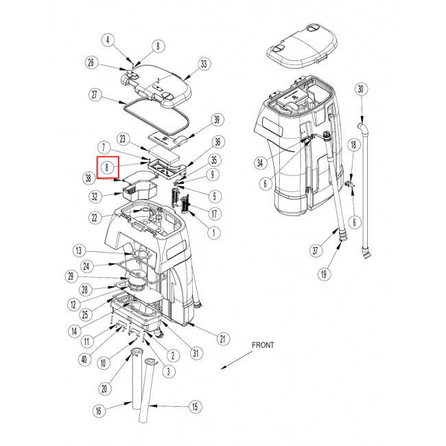 BR 855 Pul Düz Sae Ss 10