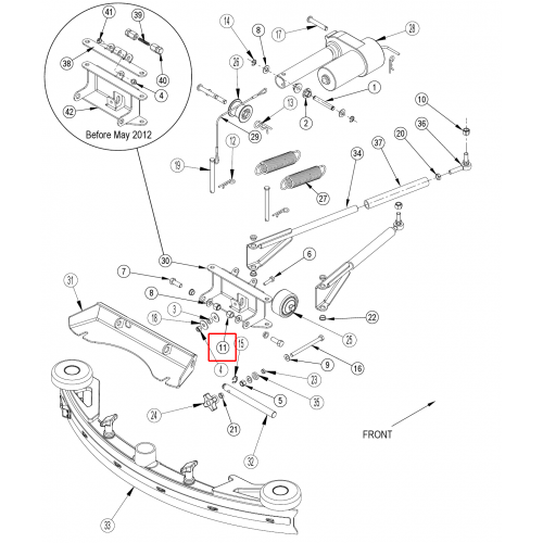 BR 855 Somun Hex Nayl Kilit Ss 3 / 8-16