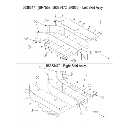 BR 855 Scr Hex Thd'Den Hd Ss M6-1X20Mm