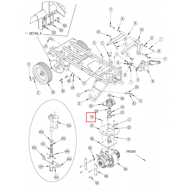 BR 855 Scr Hex M10-1.50X 40Mm