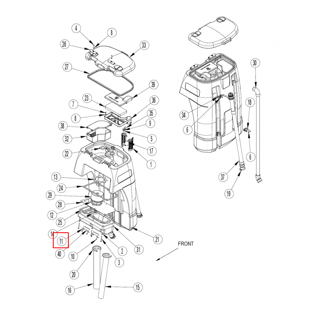 BR 855 Pul Düz Ss .281 X 1.25 X .05