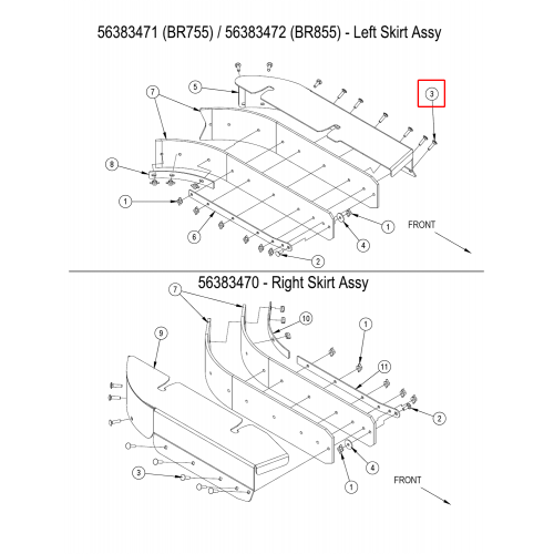 BR 855 Scr-Carrıage Ss 1 / 4-20 X 1.00