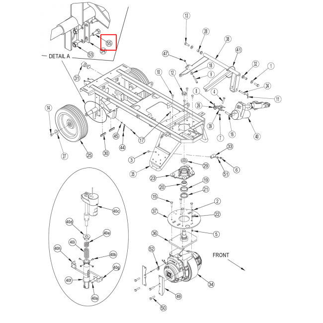 BR 855 Scr-Hex Kilit Ss 5 / 16-18 X, 75