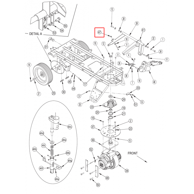 BR 855 Somun Hex Jam 5 / 16-18