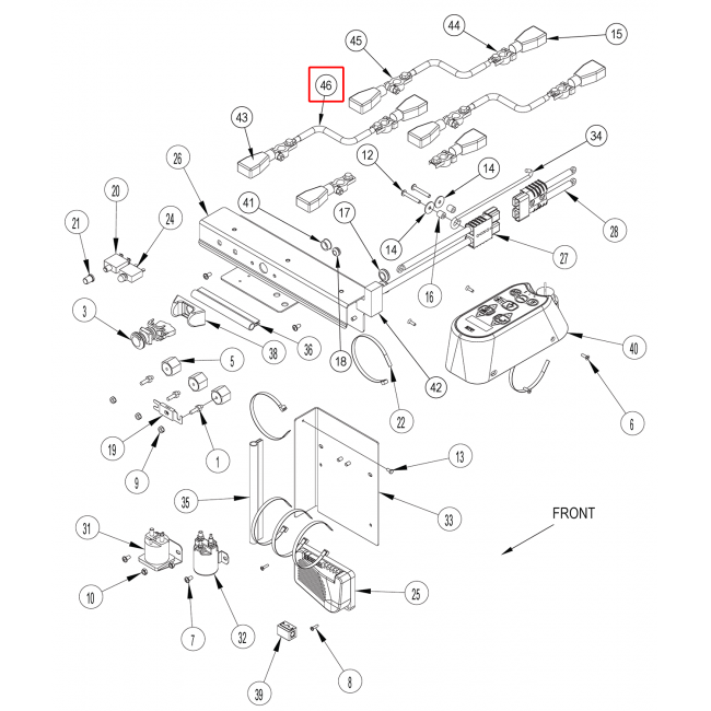 BR 855 Kablo Assy.1 X 15.00