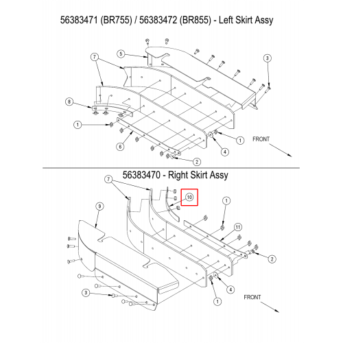 BR 855 Etek Braketi Kaynak