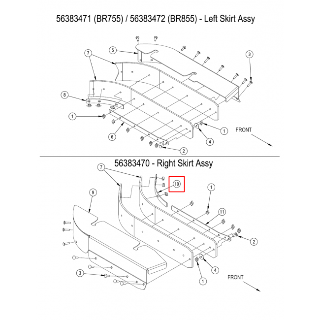 BR 855 Etek Braketi Kaynak